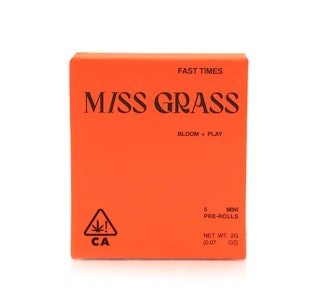 Miss grass - FAST TIMES 0.4G MINI PREROLL 5-PACK