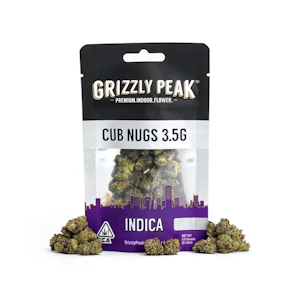 Grizzly peak - INDICA BLEND - CUB NUGS 1/8TH