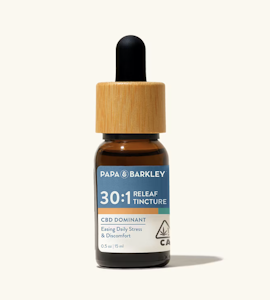 Papa & barkley - 30:1 CBD DOMINANT TINCTURE 15ML