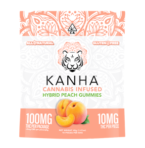 Kanha - PEACH GUMMIES 10-PACK