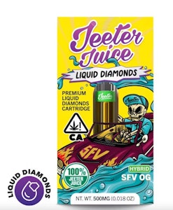Jeeter - SFV OG 1G CARTRIDGE (JEETER JUICE)