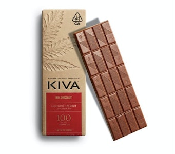 Kiva - MILK CHOCOLATE 20-PIECE BAR