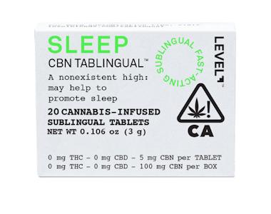 Level - SLEEP CBN TABLINGUAL