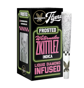 Claybourne - WATERMELON ZKITTLEZ  FROSTED FLYERS 0.5G 5-PACK