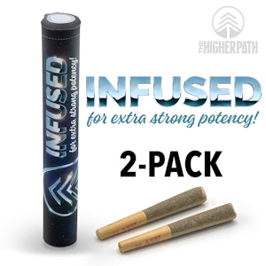 The higher path - $12 BLUEBERRY HAZE INFUSED PREROLL 2 PACK