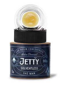 Jetty - GAS MAN 1G LIVE ROSIN CONCENTRATE