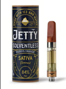 Jetty - PAPAYA GRANDE 1G SOLVENTLESS CARTRIDGE