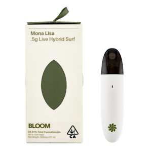 Bloom - BLOOM LIVE - MONA LISA 0.5G SURF ALL-IN-ONE VAPORIZER