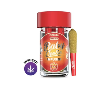 Jeeter - FIRE OG BABY JEETER 0.5G INFUSED PREROLL 5-PACK