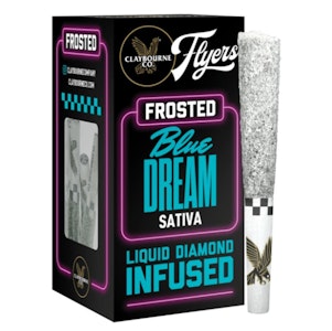 Claybourne co. - BLUE DREAM FROSTED INFUSED FLYERS 0.5G 5-PACK
